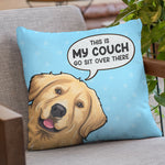 Funny Dog Couch Gifts for Dog Lovers - Pillow