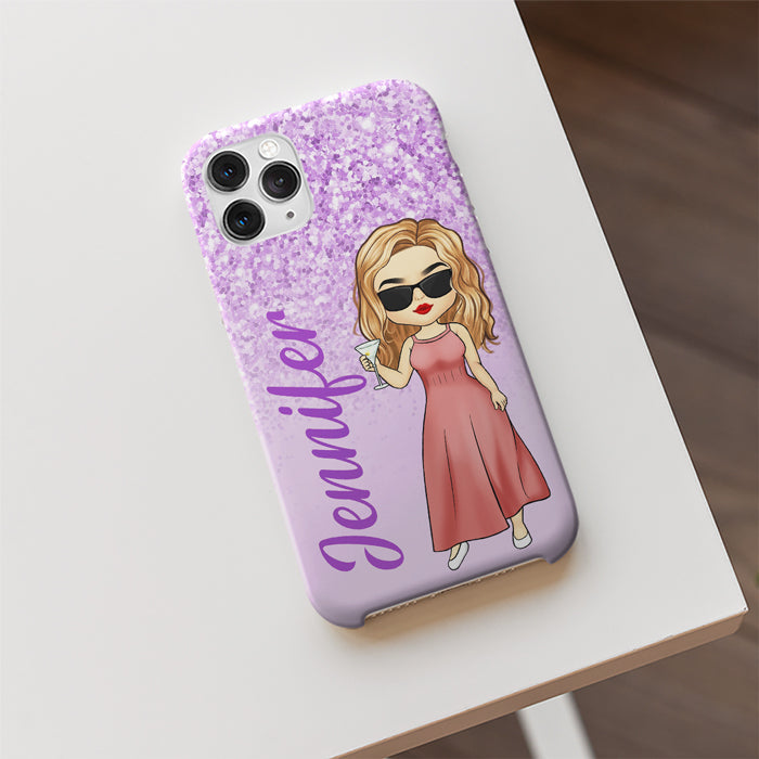 Custom Name Glamorous Fashion Gifts for Women - Personalized Phone Case