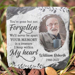 Custom Photo Memorial Tribute Decor - Personalized Memorial Stone