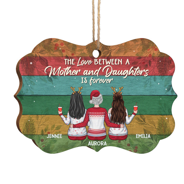 Custom Name Christmas Gifts for Mothers and Daughters - Personalized Ornament