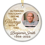 Custom Photo Memorial Christmas Gifts - Personalized Ornament