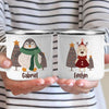 Holly Jolly Christmas - Kid Personalized Hot Chocolate Mug, Cup - Christmas Gift For Birthday Party Favors, Birthday Gift