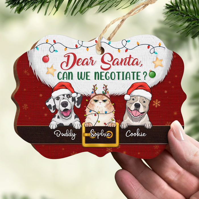 Custom Name Christmas Pet Gifts for Dog and Cat Lovers - Personalized Ornament