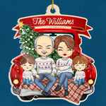 Custom Family Name Christmas Gifts for Families - Personalized Ornament