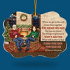 When We Get To The End Of Our Lives Together - Personalized Custom Benelux Shaped Acrylic Christmas Ornament - Gift For Couple, Husband Wife, Anniversary, Engagement, Wedding, Marriage Gift, Christmas Gift