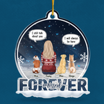 Custom Name Memorial Pet Loss Christmas Gifts - Personalized Ornament