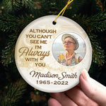 Custom Photo Memorial Christmas Gifts - Personalized Ornament