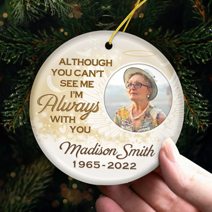 Custom Photo Memorial Christmas Gifts - Personalized Ornament