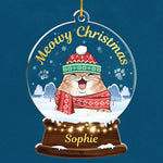 Christmas Corgi Snow Globe Gifts for Dog Lovers - Ornament