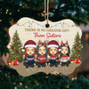Nothing Is Greater Than Sisters - Personalized Custom Benelux Shaped Wood Christmas Ornament - Gift For Bestie, Best Friend, Sister, Birthday Gift For Bestie And Friend, Christmas Gift