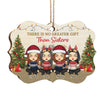 Nothing Is Greater Than Sisters - Personalized Custom Benelux Shaped Wood Christmas Ornament - Gift For Bestie, Best Friend, Sister, Birthday Gift For Bestie And Friend, Christmas Gift