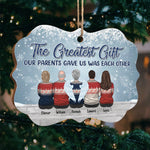 Custom Name Brothers and Sisters Christmas Keepsake Gifts - Personalized Ornament