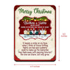 The Love We Share Will Only Grow - Personalized Custom Christmas Wooden Card With Pop Out Ornament - Gift For Siblings, Christmas Gift