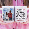 When I Follow My Heart It Leads Me To You - Gift For Couples, Personalized Mug