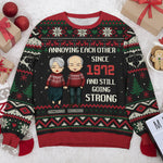 Custom Name Funny Christmas Gifts for Couples - Personalized Sweatshirt