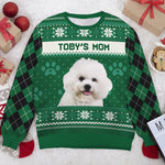 Custom Dog Mom Christmas Gifts - Personalized Sweatshirt