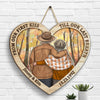 Till Our First Kiss Heart Shape Season - Personalized Shaped Wood Sign - Gift For Couples, Husband Wife