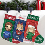 Custom Name Christmas Family Gifts - Personalized Christmas Stocking