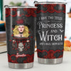 I Have Two Titles Princess And Witch - Personalized Tumbler - Gift For Yourself, Halloween Gift