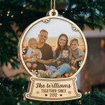 Custom Family Photo Christmas Gifts - Personalized Ornament