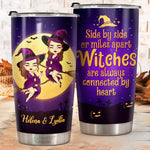 Custom Name Halloween Witch Gifts for Friends - Personalized Tumbler