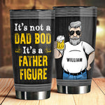 Custom Name Funny Dad Father Figure Gifts for Men - Personalized Tumbler
