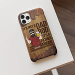 Custom Name Funny Dad Bod Gifts for Fathers - Personalized Phone Case