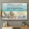 Our Home Ain't No Castle - Personalized Horizontal Poster - Gift For Couples, Husband Wife