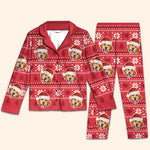 Custom Pet Photo Christmas Gifts for Dog Lovers - Personalized Pajamas