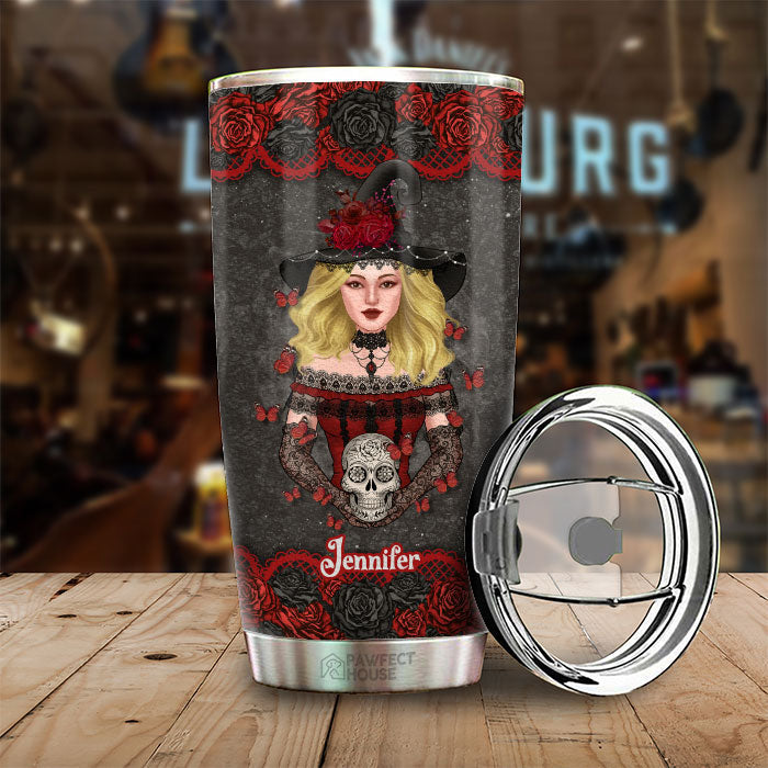 I Have Two Titles Princess And Witch - Personalized Tumbler - Gift For Yourself, Halloween Gift