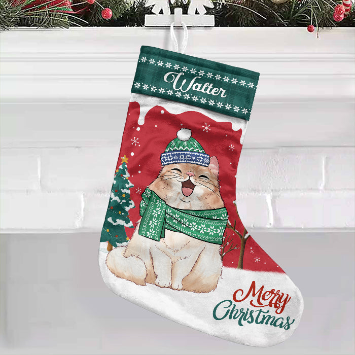 Custom Name Dog Christmas Gifts - Personalized Christmas Stocking