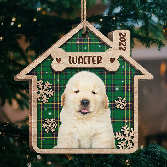 Custom Pet Name Christmas Gifts for Dog Lovers - Personalized Ornament