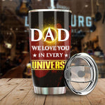 Custom Name Dad Love Gifts for Fathers - Personalized Tumbler