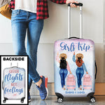 Custom Name Girls Trip Gifts for Women - Personalized Luggage Cover