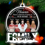 Custom Name Christmas Memorial Family Gifts - Personalized Ornament