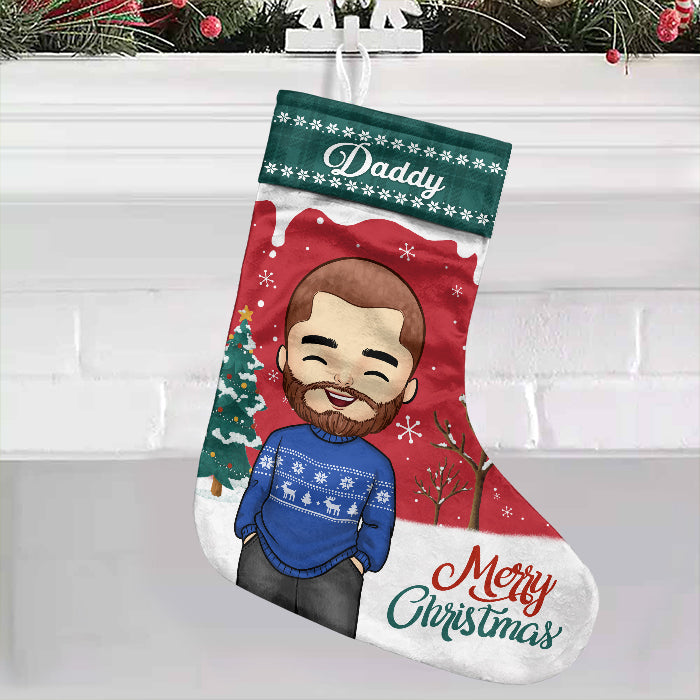 Custom Name Christmas Family Gifts - Personalized Christmas Stocking