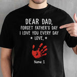 Custom Name Father's Day Gifts for Dad - Personalized Apparel