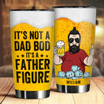 Custom Name Funny Beer Dad Gifts - Personalized Tumbler