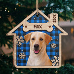 Custom Pet Name Christmas Gifts for Dog Lovers - Personalized Ornament