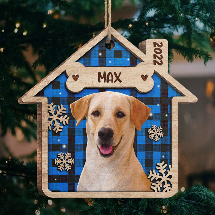 Custom Pet Name Christmas Gifts for Dog Lovers - Personalized Ornament