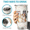 My Dogs Are The Reason I Wake Up Every Morning - Personalized Tumbler - Gift For Dog Lovers, Dog Owners, Dog Gift, Gift For Pet Lovers