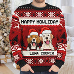 Custom Name Christmas Dog Gifts for Dog Lovers - Personalized Sweatshirt