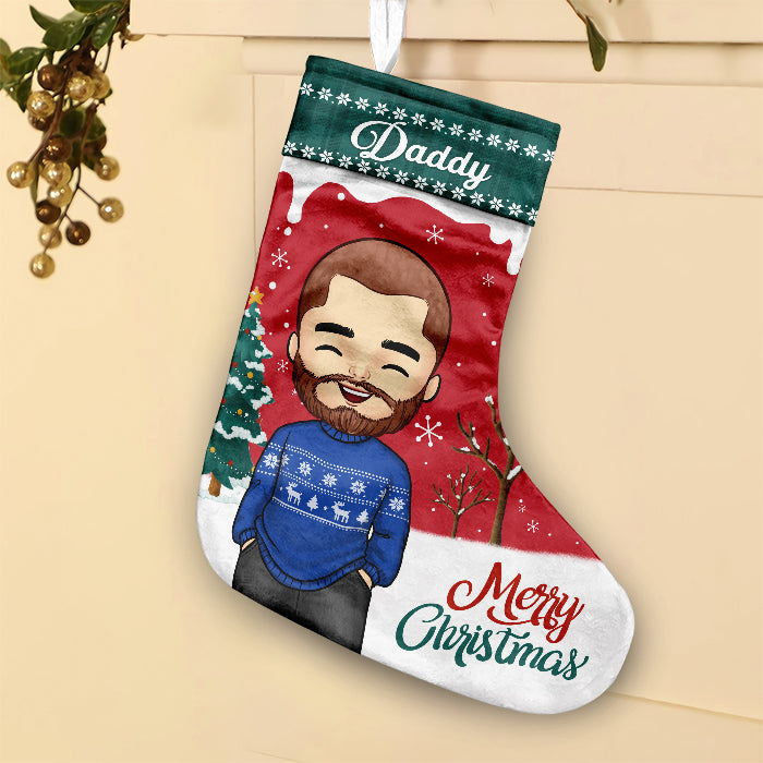 Custom Name Christmas Family Gifts - Personalized Christmas Stocking