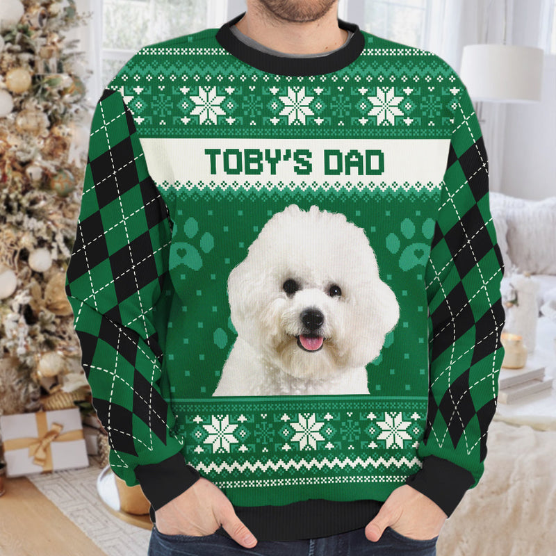Custom Dog Mom Christmas Gifts - Personalized Sweatshirt