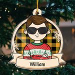 Custom Name Christmas Gifts for Women - Personalized Ornament