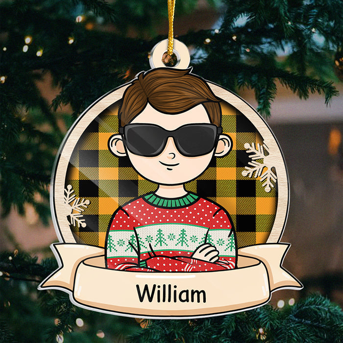 Custom Name Christmas Gifts for Women - Personalized Ornament