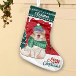 Custom Name Dog Christmas Gifts - Personalized Christmas Stocking