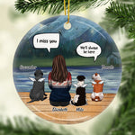 Custom Name Pet Memorial Gifts for Dog Lovers - Personalized Ornament