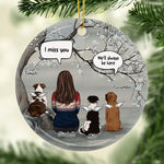 Custom Pet Memorial Angel Gifts - Personalized Ornament