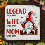 Custom Family Milestone Garden Decor - Personalized Garden Stone